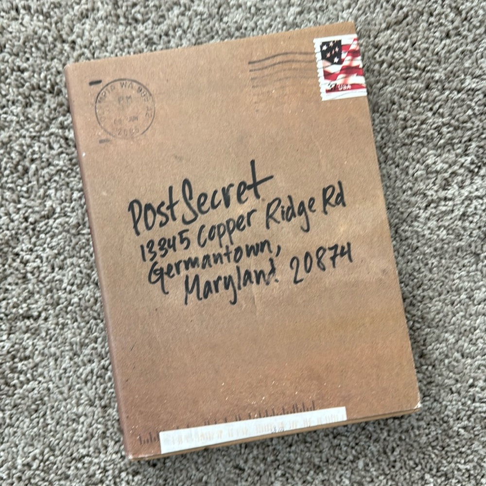 Postsecret Hardcover Book